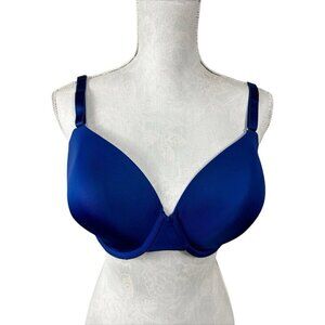 Soma 36DD Vanishing 360 Perfect Coverage Bra Blue Underwire